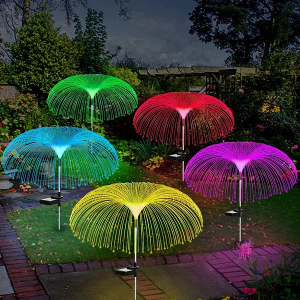 Solar Color Changing Jellyfish Lamp