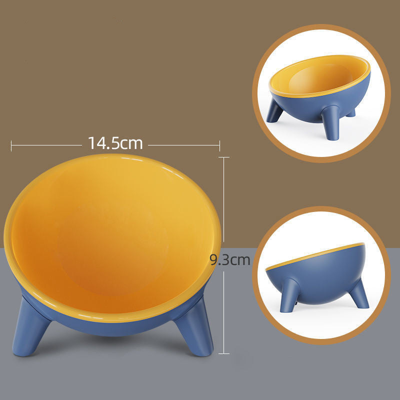 Nordic Color Pet Bowl With Stand