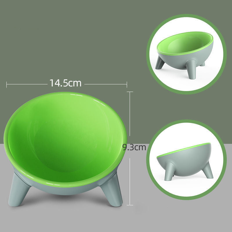 Nordic Color Pet Bowl With Stand