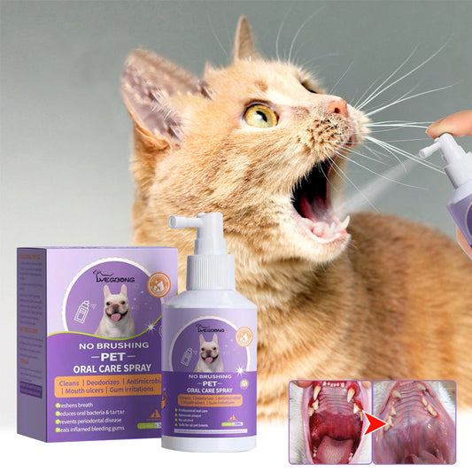 Teeth Cleaning Spray for Dogs & Cats