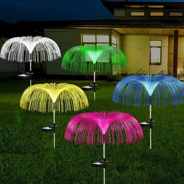 Solar Color Changing Jellyfish Lamp