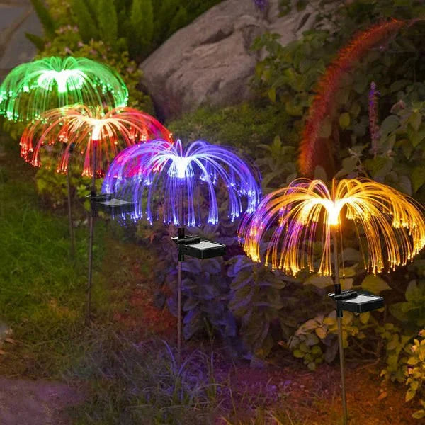 Solar Color Changing Jellyfish Lamp