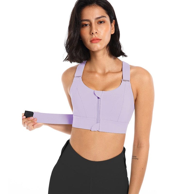 Shockproof Fitness Athletic Adjustable Sports Bra