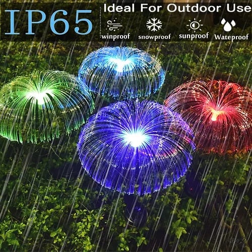 Solar Color Changing Jellyfish Lamp