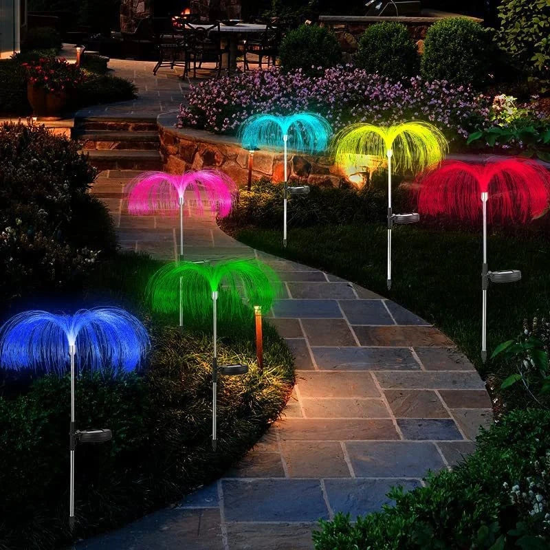 Solar Color Changing Jellyfish Lamp