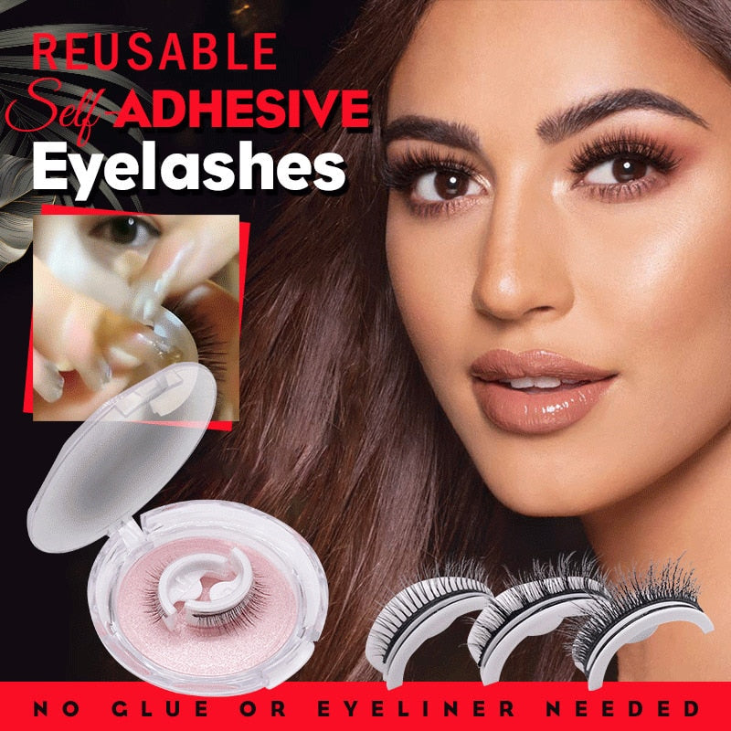 Lassive- Reusable Self-Adhesive Eyelashes