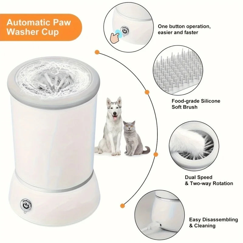 Automatic Pet Paw Cleaner