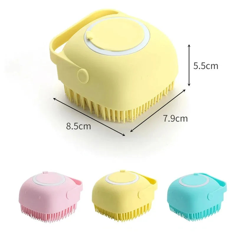 2 In 1 Pet Shampoo Brush