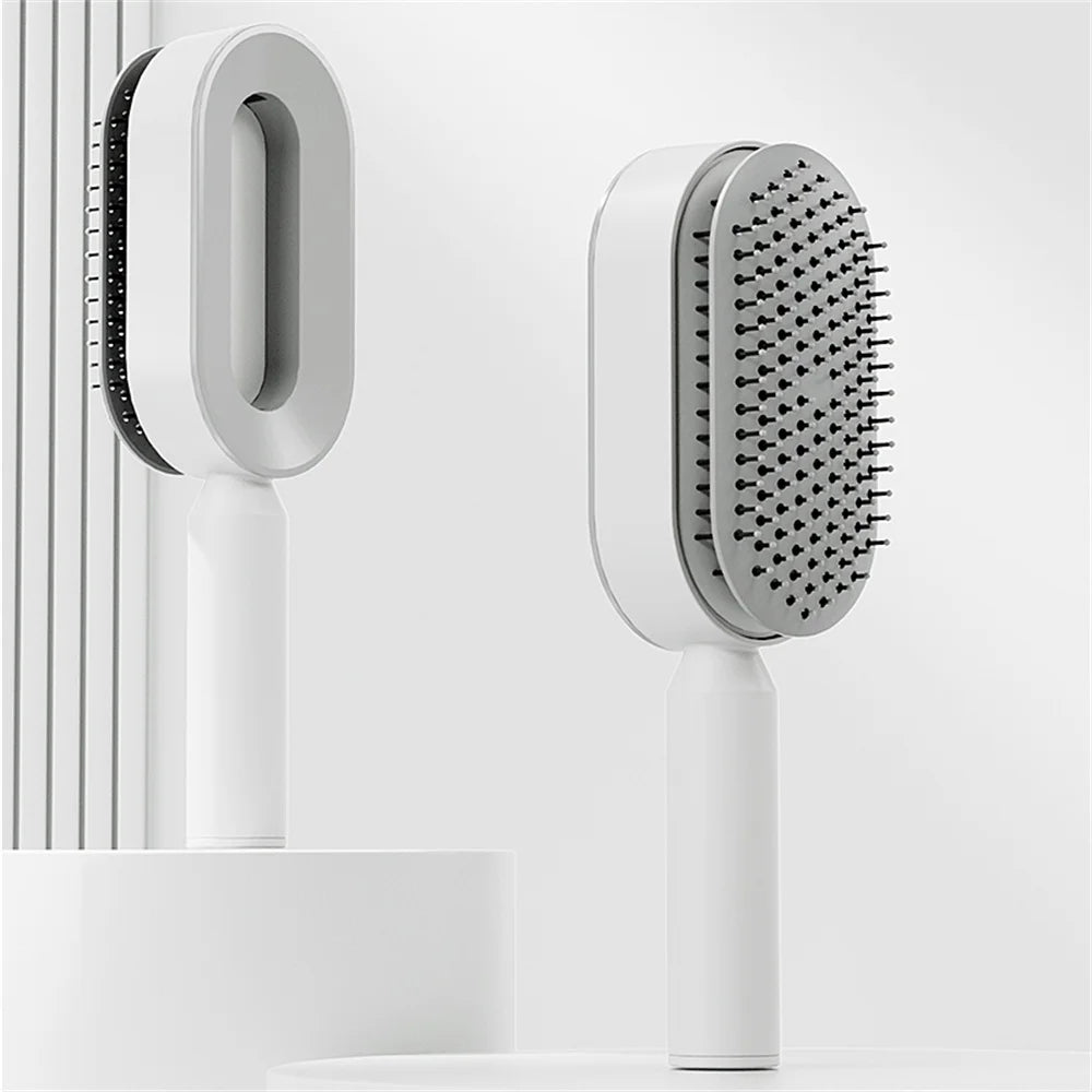 Self-Cleaning Hair Brush