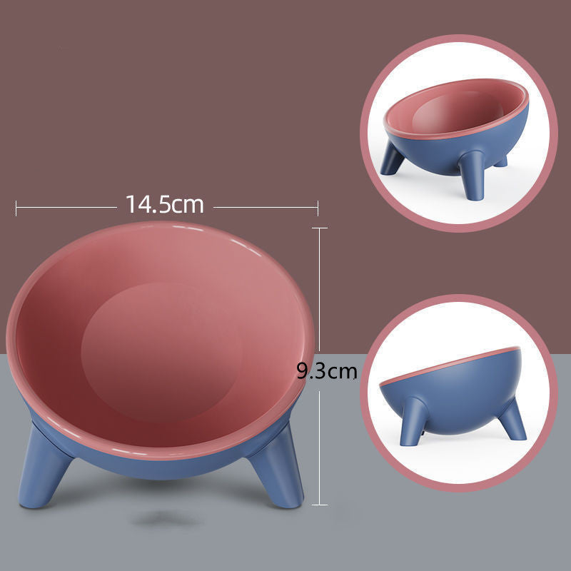 Nordic Color Pet Bowl With Stand