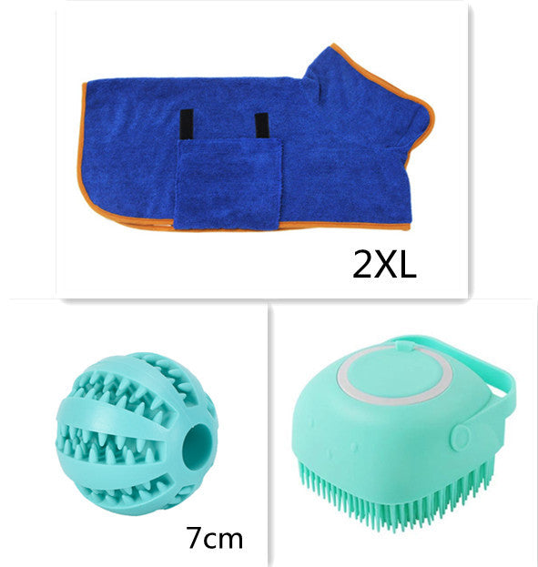 2 In 1 Pet Shampoo Brush